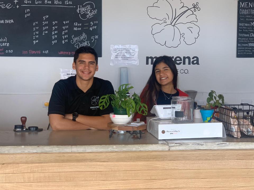 Jean, Morena Coffee Company Puerto Rico Kiva